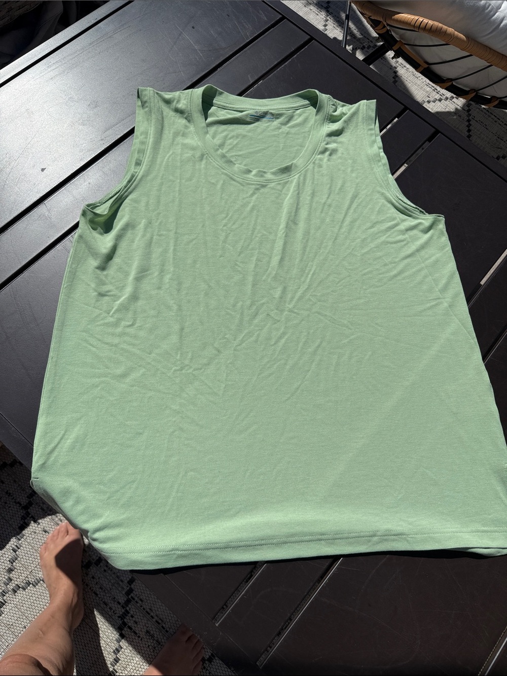 Columbia Women’s Sleeveless Tank Top - Mint Green XL like new